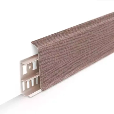 Плинтус Напольный пластиковый Деконика Д85 215 Дуб снежный (85х22х2200 мм)