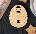 Форма для вырезки теста "Пасхальное яйцо"