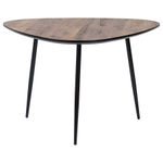 Столик alfie, 65х67х42 см, орех