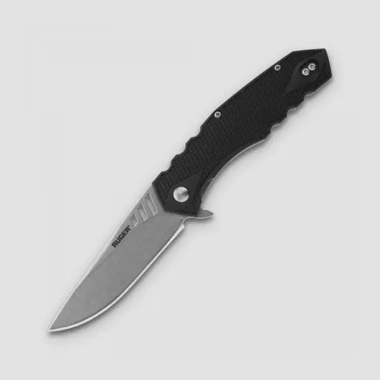 Складной нож CRKT Ruger Knives Follow - Through Compact CR/R1703 c клинком из стали 8Cr13MoV, рукоять GRN