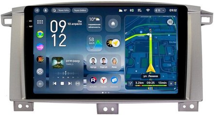 Магнитола для Toyota Land Cruiser 105 1998-2007 - Teyes CC4-PRO монитор 9.5" 2K QLED на Android 13, Snapdragon 778G, AI, CarPlay, DSP, 4G SIM-слот
