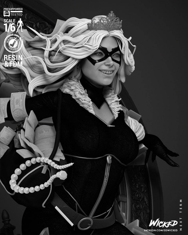 Фигурка Чёрная кошка Фелиция Харди Black Cat Felicia Hardy