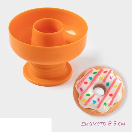 Форма для пончиков «Классика», 8.5×8.5×6 см