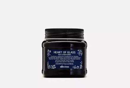 Davines HEART OF GLASS RICH CONDITIONER /питательный кондиционер для защиты и сияния блонда