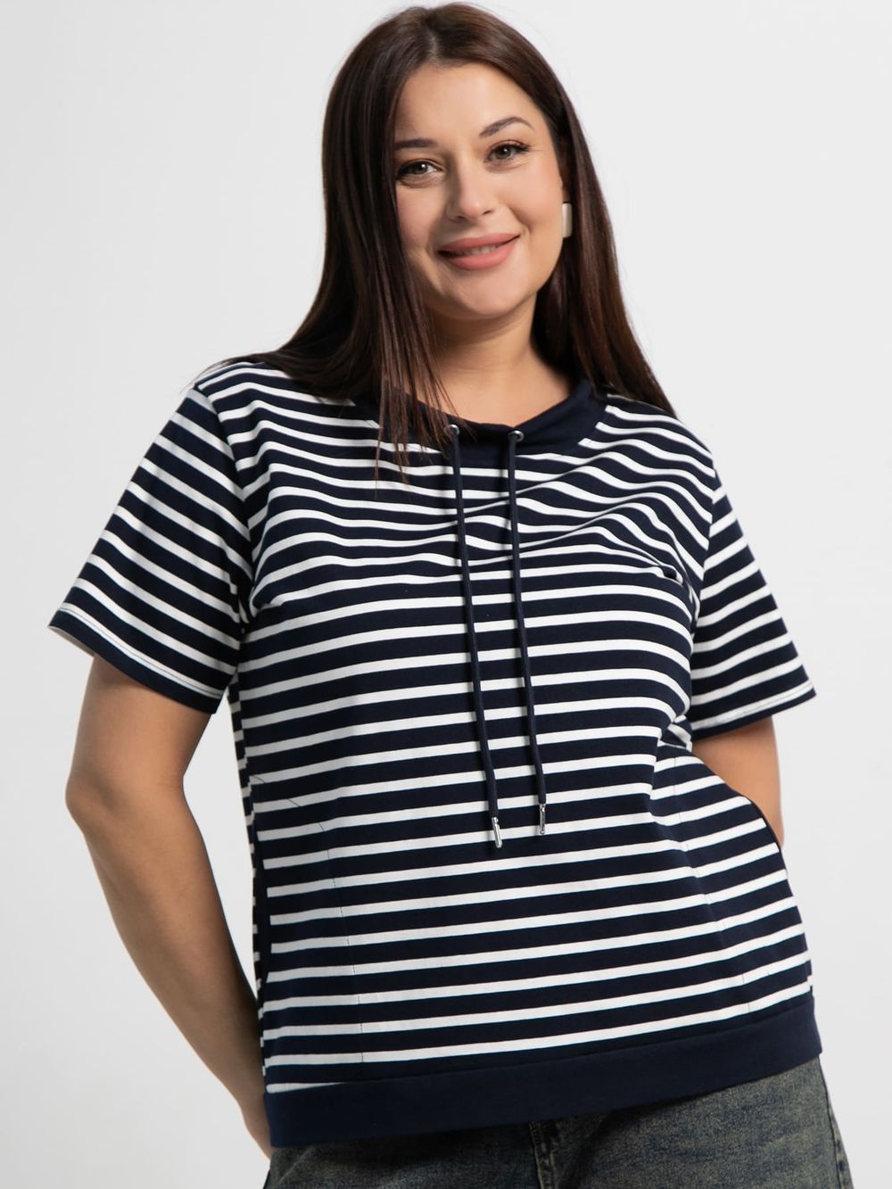 Блуза Лила (синяя) Б15459-20М LT Collection