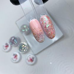 1399 Шестигранники микс "Крылья феи" 2 г