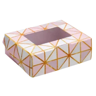 Коробка складная "Геометрия" 10*8*3,5 см