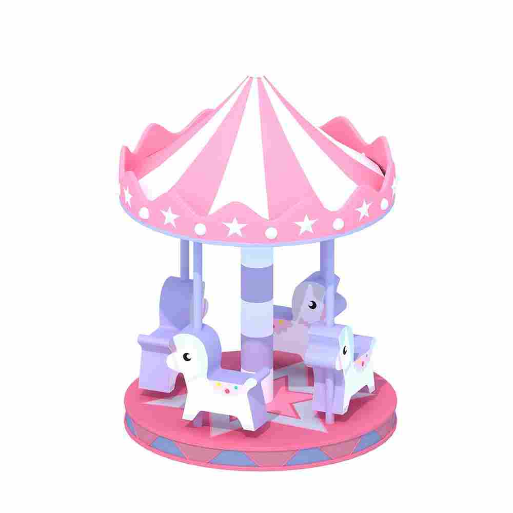Детский аттракцион 4kids Карусель «Единорожек» c электроприводом