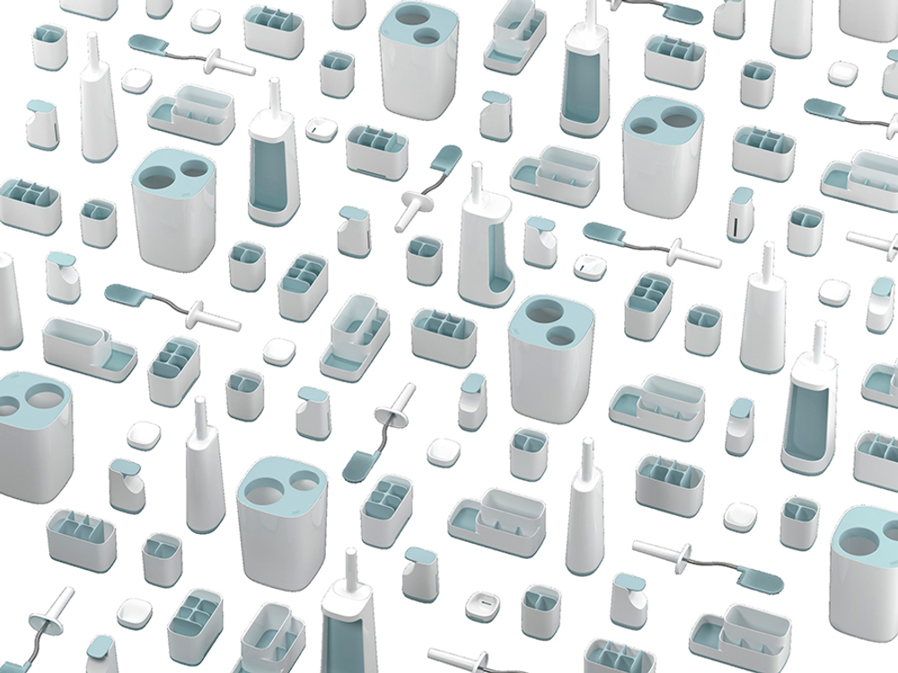 Ёршик для унитаза с отсеком для хранения моющих средств Flex™ Plus Joseph Joseph