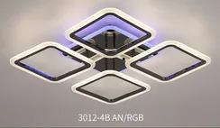 3012/4B AN/RGB (1) Люстра N (RL)