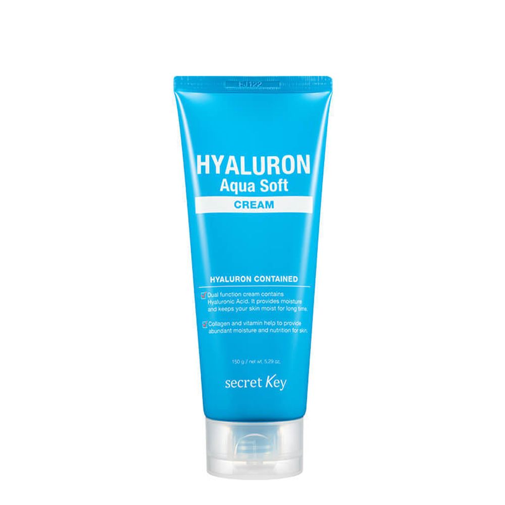 Крем для лица с гиалуроновой кислотой SECRET KEY Hyaluron Aqua Soft Cream 150 гр
