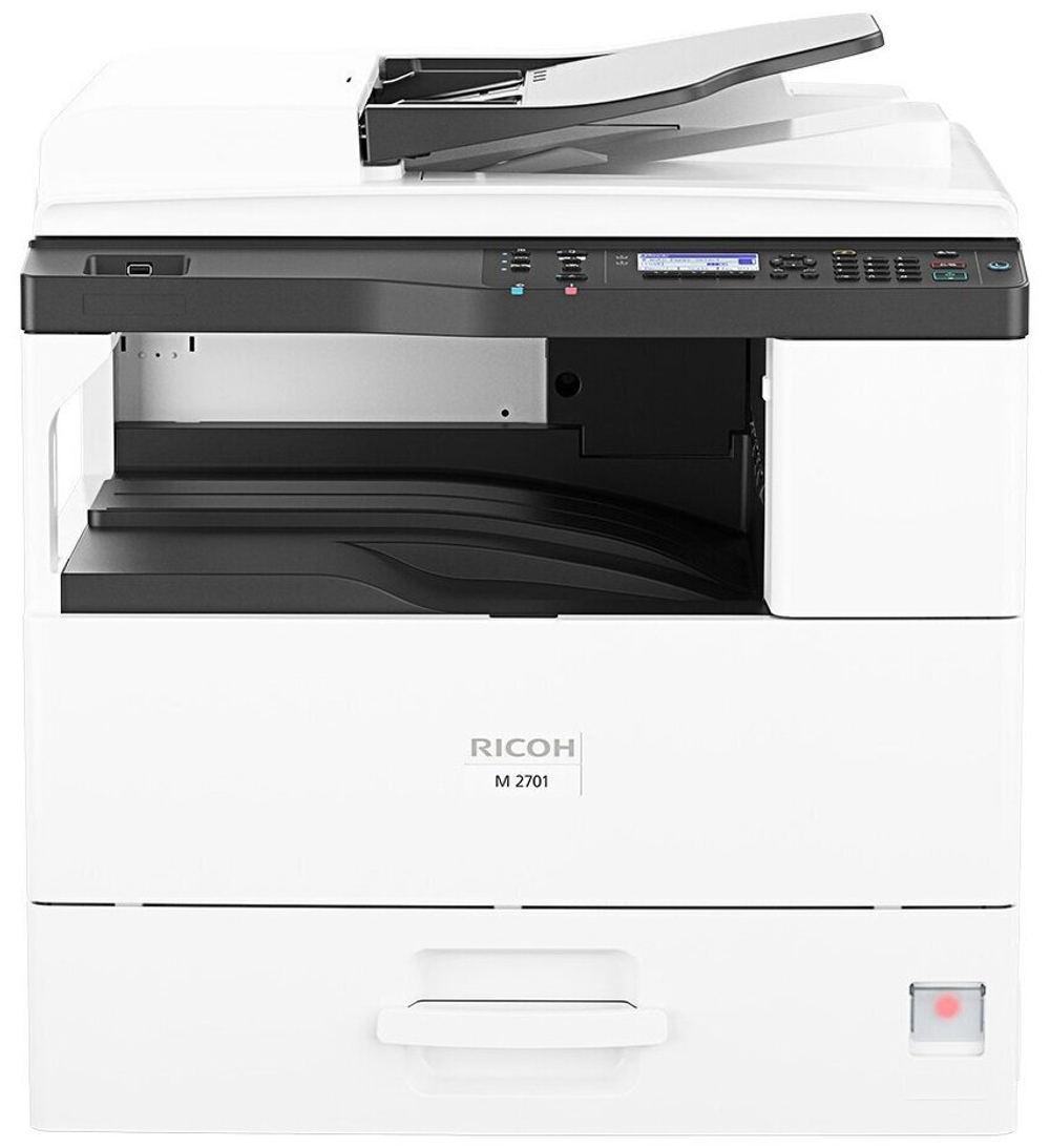 МФУ лазерное Ricoh M 2701, ч/б, A3, белый/черный