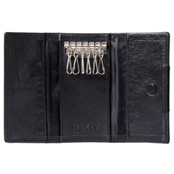 Футляр для ключей «Waves». Цвет черный