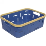 Корзина для мелочей «Корсика» синяя 35х25х12,5см