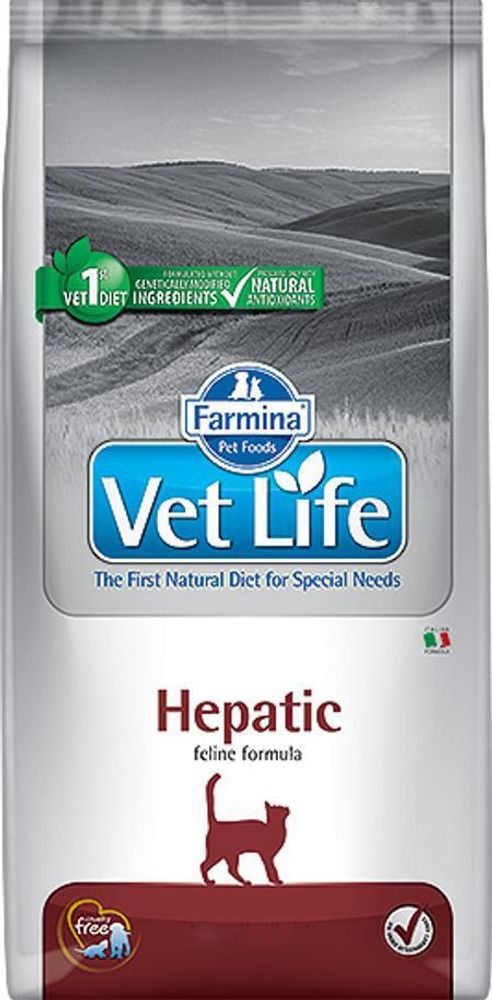 Farmina VetLife 2кг Hepatic Сухой корм для собак при заболеваниях печени