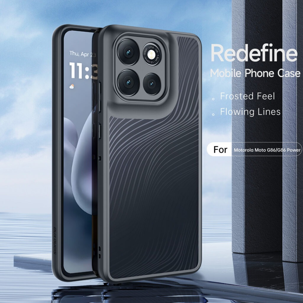 Защитный прозрачный чехол от Dux Ducis для смартфона Motorola G86, серия Aimo Series Case