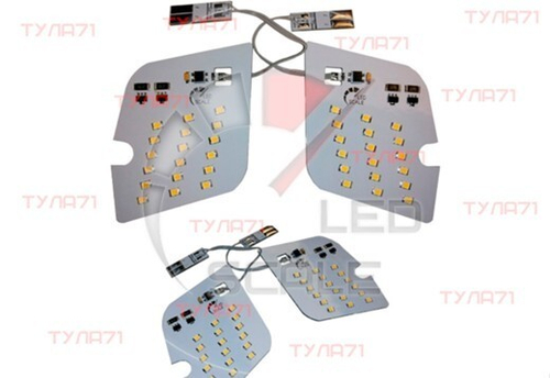 Плата в водительский плафон Sorento xm/FL - белый