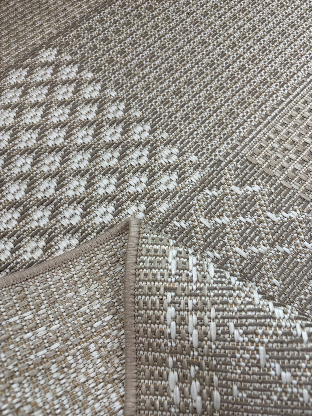 Дорожка с плоским ворсом  Kair S148 Beige