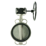 Water Butterfly Valve Elephant 316L-EPDM-RDN, body material - stainless steel AISI 316L, disk material - stainless steel AISI 316L, seal - EPDM, gear operated