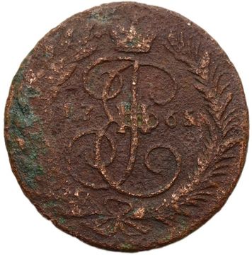 2 копейки 1765 ЕМ Екатерина II