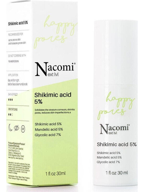 Nacomi Nacomi SERUM KWAS SZIKIMOWY 10% normalizujące