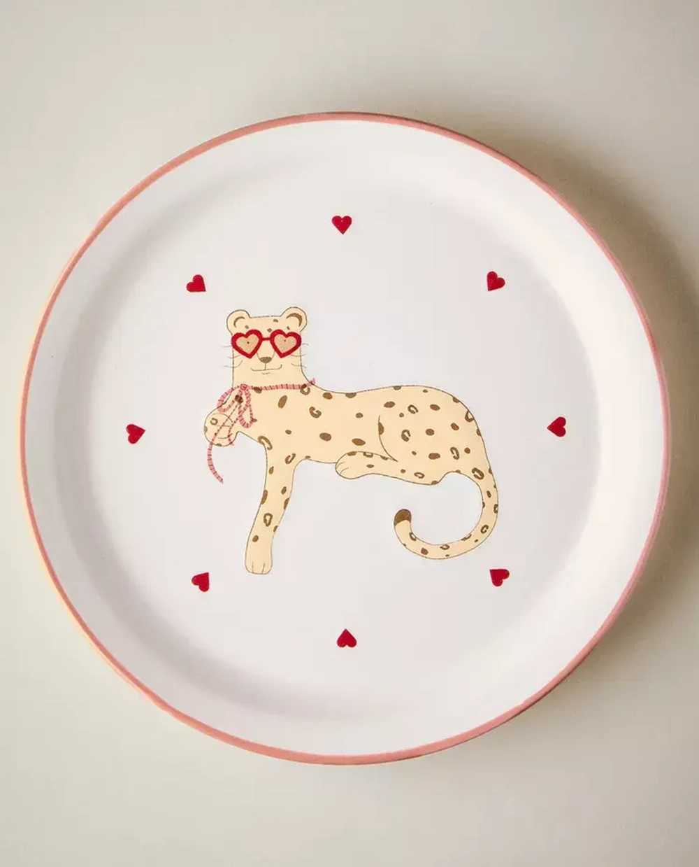 ZARA HOME ДЕТСКАЯ КЕРАМИЧЕСКАЯ ТАРЕЛКА, РАЗНОЦВЕТНЫЙ