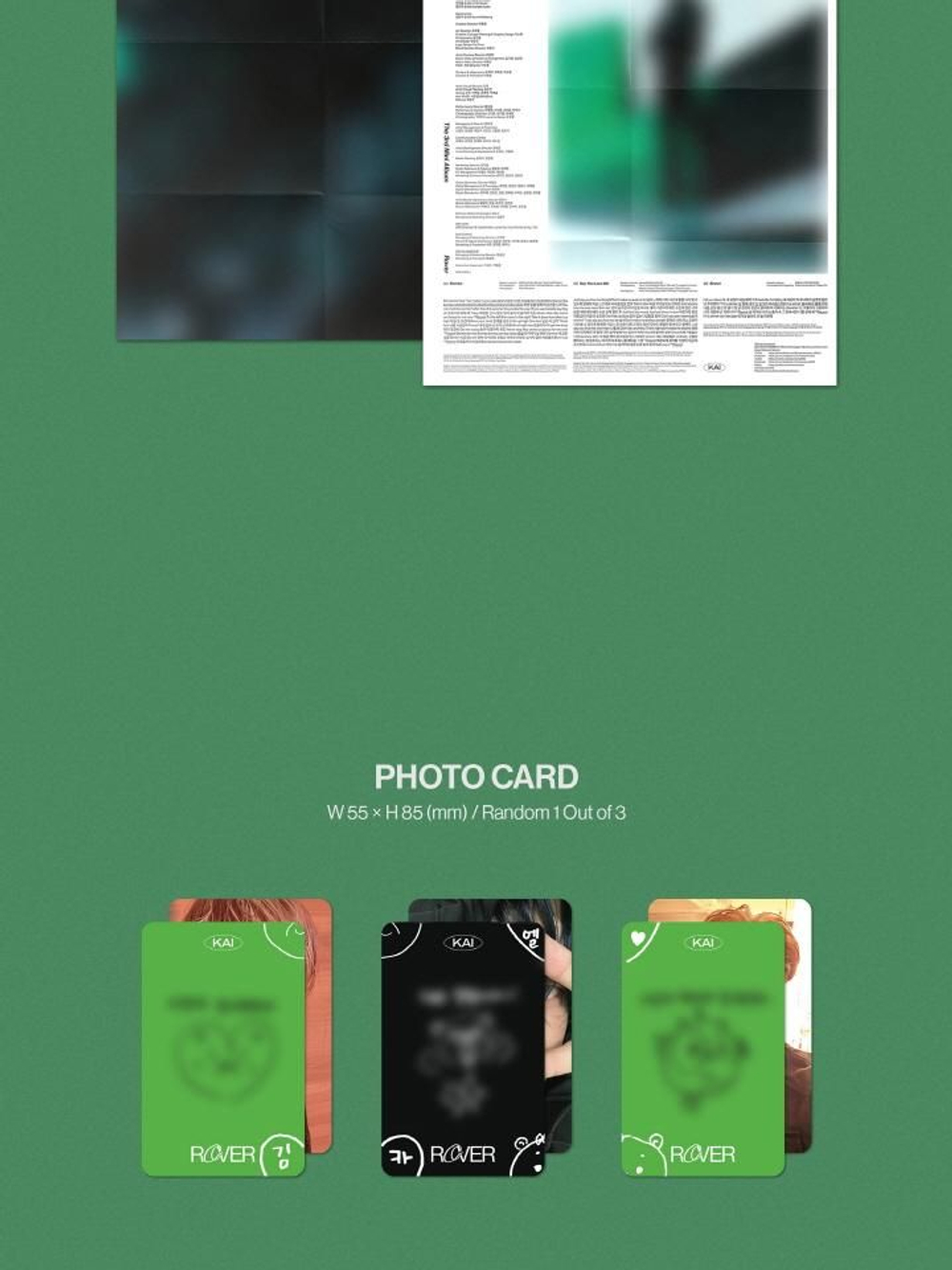 Альбом KAI - Rover 3rd Mini Album SLEEVE Version