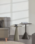 Приставной столик Shirel Ø 40 cm зеленый