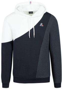 Мужская теннисная кофта Le Coq Sportif SAISON 1 Hoody No.1 M - s.captain/s.captain