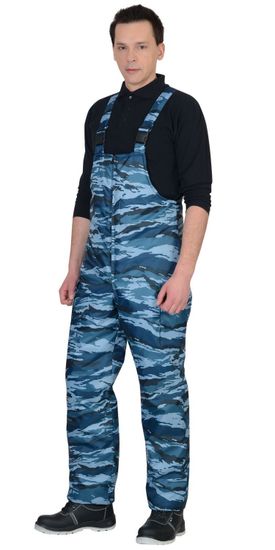 Костюм зимний "Сириус-Безопасность" (КМФ серый вихрь)