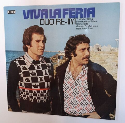 Винтажная виниловая пластинка LP Duo Reim Viva La Feria (Germany 1975)