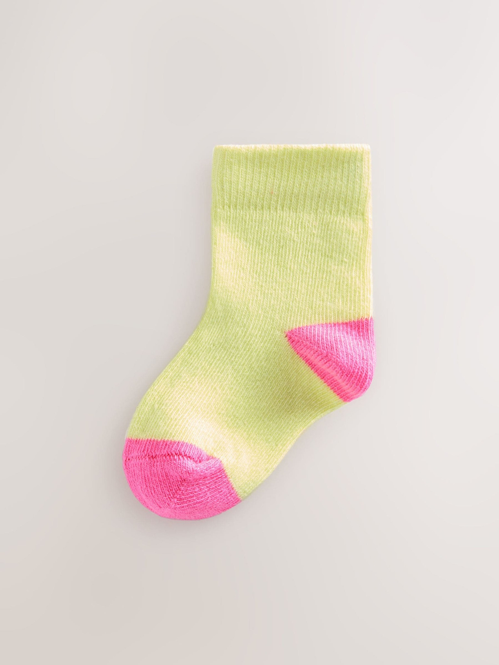 Носки для малышей Next E48-278, 5 шт., Розовый, Салатовый