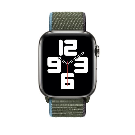 Apple Sport Loop for Apple Watch 42|44|45|49mm Inverness Green (Тёмно зелёный) MYA72AM/A