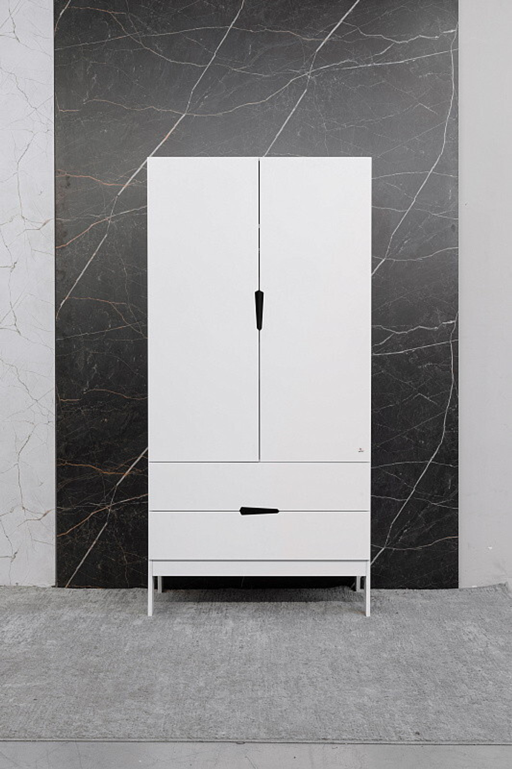 Шкаф Antemi Fiora белый/белый