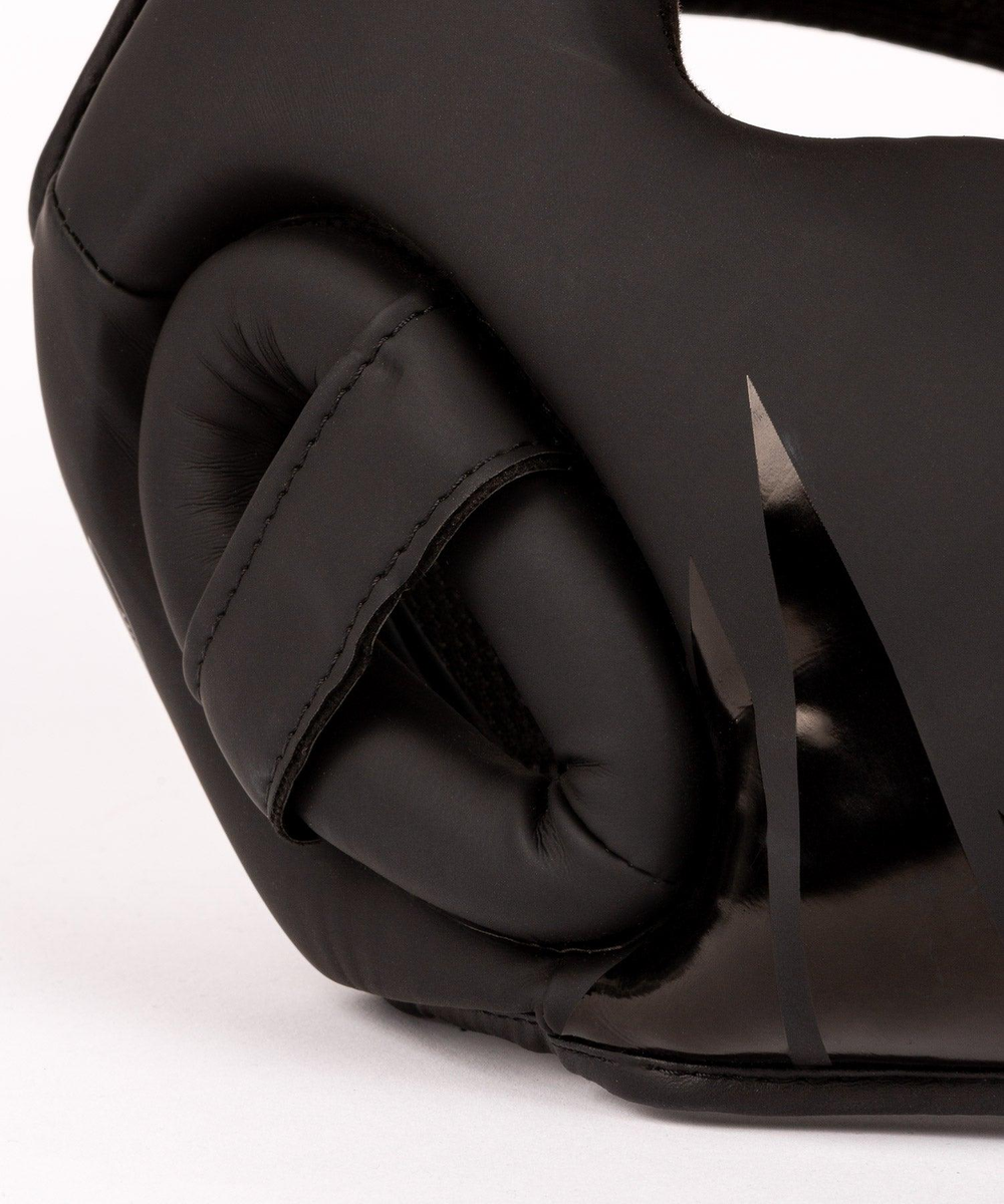 Шлем боксерский детский Venum Challenger Black/Black