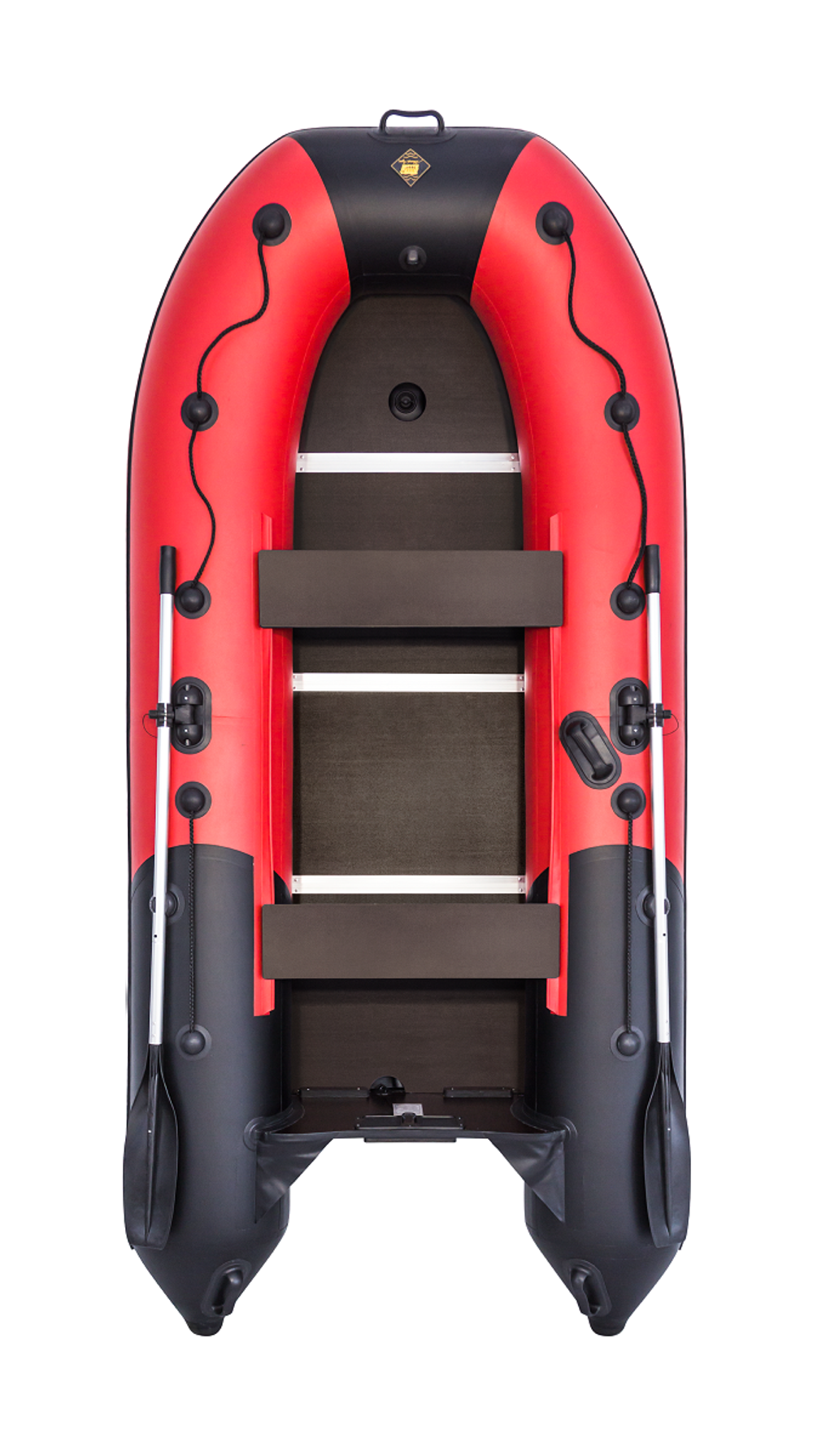 Ривьера 3200 СК красная слань+киль (лодка ПВХ под мотор)