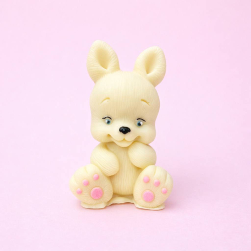 Крошка зайка из шоколадной глазури