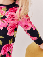 Пижама для девочки Next N97-305, 3 шт., Розовый, Белый, Черный