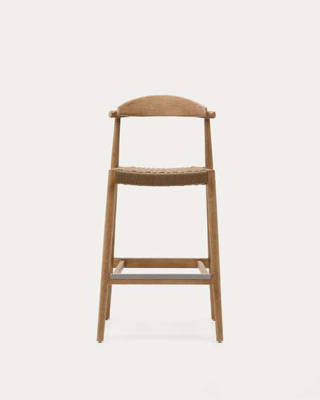 Барный стул Glynis, 77 см, массив эвкалипта