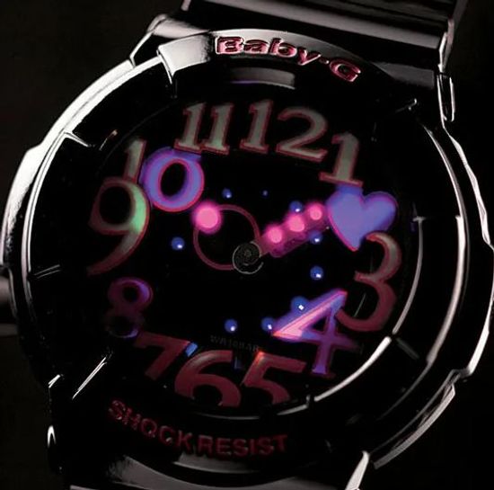 часы японского бренда Casio  BABY-G модель BGA-130-1B