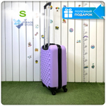 Маленький чемодан L'Case Phatthaya, лиловый, S