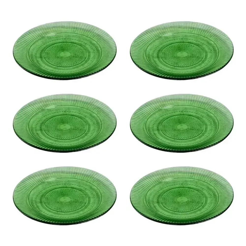 Набор тарелок десертных LUMINARC Луиз 6шт 19см шартрез