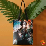 Сумка шоппер с принтом Honkai Star Rail