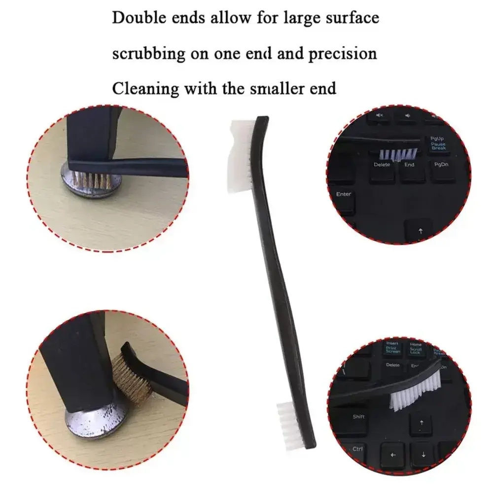 Набор стальных щеток мини-щетка для чистки набора щеток, 9 штук