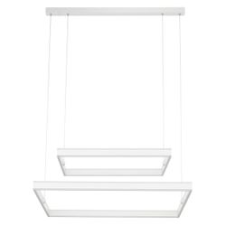 Citilux Дуэт CL719K210 LED Люстра подвесная с пультом Белая