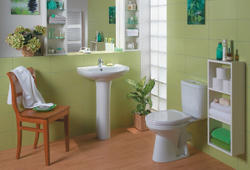 Унитаз-компакт Анимо прям (станд: 2-реж., дюро, soft close) NEW