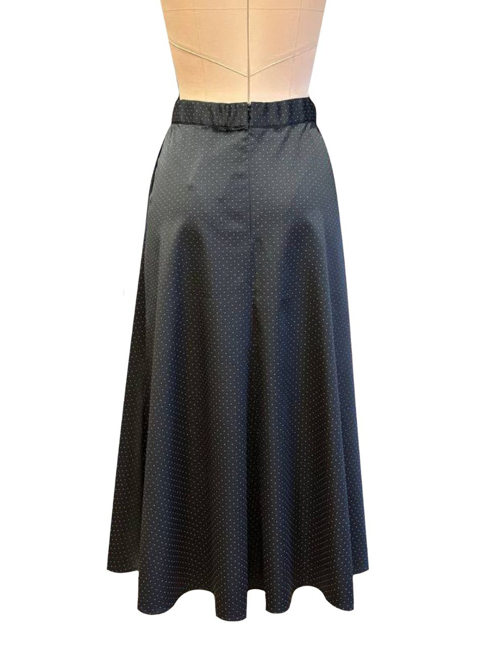 Юбка годе с баской