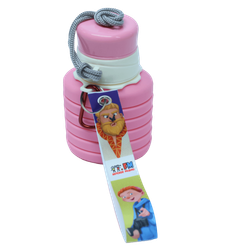 Бутылка для воды складная «Детективное агентство ХРУМ»