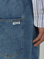 Джинсы Lap Pleated Washed