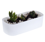 Кашпо СТРИП прямоугольное 290*130мм 1,7 л со вставкой М3251